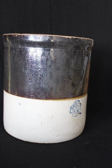 Stoneware Crock 5gal 12" Dia, 13" Tall