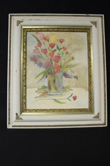Framed Painting: Signed Katherine Hinson 24" x