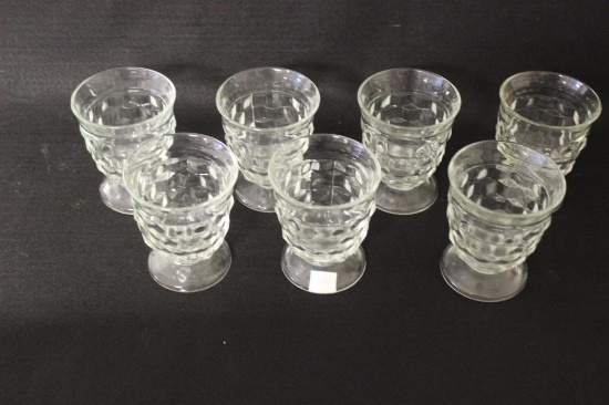 (7) 4 1/4"  Glasses