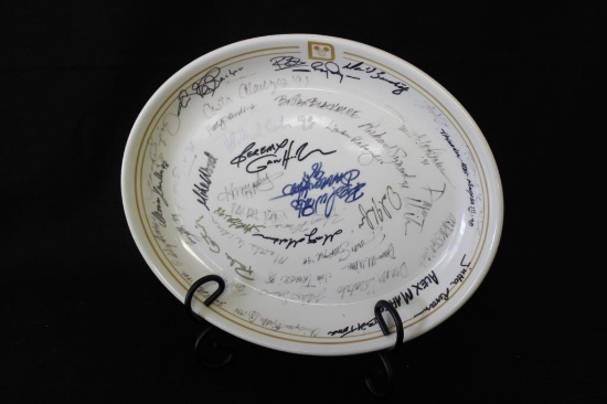 Buffalo by Oneida Oval Platter Signed by Disney