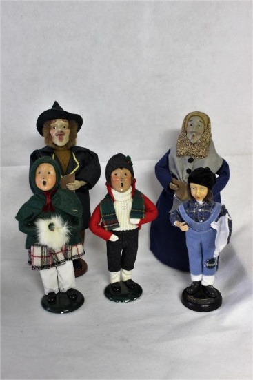 (5) Carolers: (2) 10" The Carolers by Byer's