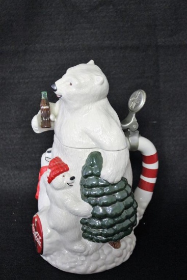 Coca Cola Collector Stein "The Polar Bears"