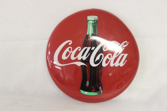 Coca Cola Button 1990 12" Diameter