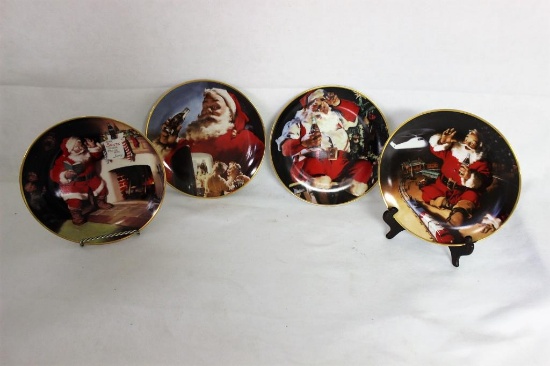 (4) 1994 Franklin Mint Coca Cola Collectible