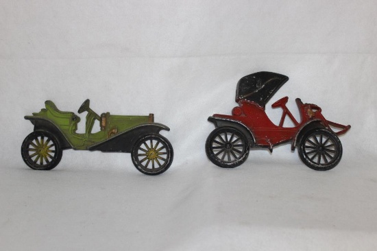 (2) Cast Iron Wall Plaques by Westend-9 1/2" and