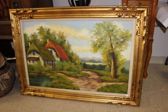 Framed Painting 44" x 32 1/2"