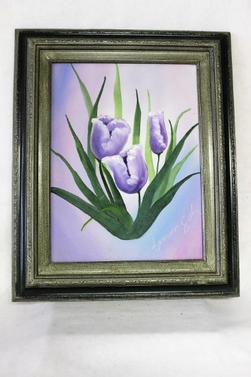 Framed Painting Signed 17 1/2" x 21 1/2"