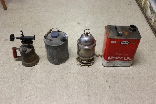 (4) Vintage Items: