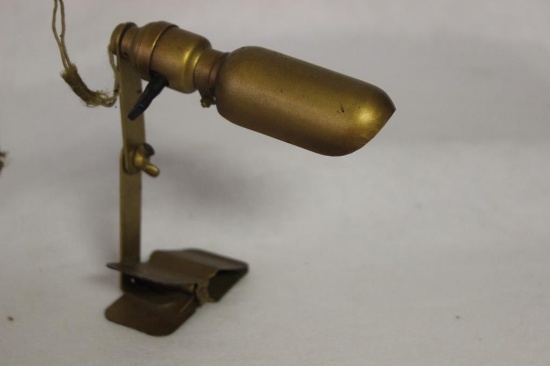 Antique Brass Clip-on Companion Lite