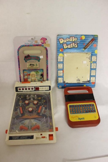 (4) Vintage Toys: Texas Instruments Speak &