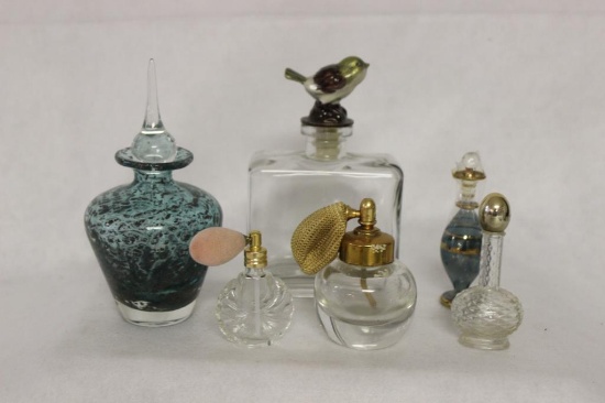 (6) Perfume Bottles