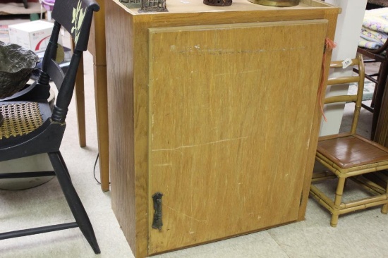 Wooden Cabinet 24" x 13" x 30 1/2"