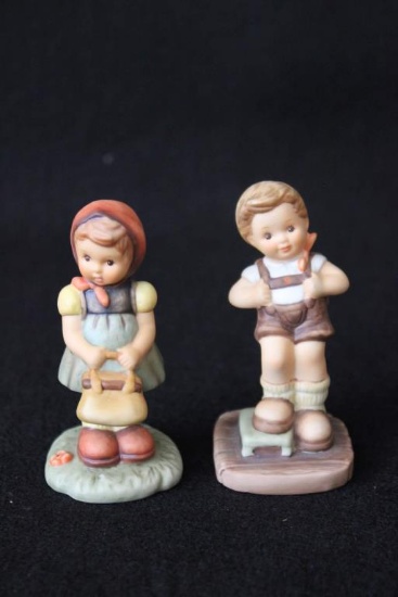 (2) Goebel Figurines: "Proud Moment" BH15, 1996