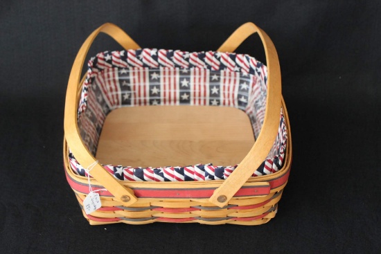 Longaberger Basket 12" x 12" x 4"