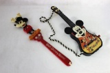 (2) Mickey Mouse Toys
