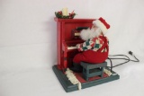 Electric Santa Playing Piano