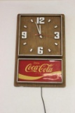 Electric Coke Clock (small chip on bottom)