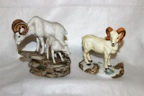(2) Porcelain Figurines: Masterpiece Porcelain by