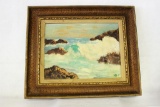 Framed Painting Signed & Dated 1974 23