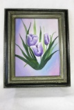 Framed Painting Signed 17 1/2