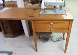 Sears Kenmore Sewing Machine in Table