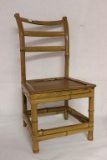 Bamboo Child's Chair 21