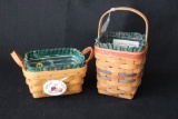 (2) Longaberger Baskets-Bittersweet Basket 1992 5