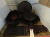 (7) Pieces of Cast Iron Cookware (Needs Cleaning &