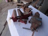 Red Sears Vise - 4 1/2