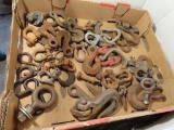 Box of Assorted Chain Hooks