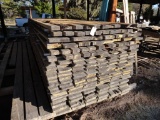Large Stack of Rough-Cut Air Dried Non-Pressure Treated Pine Lumber: 16 1/2 Ft. Long