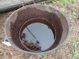 Old Wash Pot (Crack on Side)