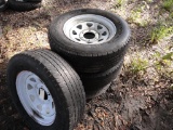 (4) Michelin Tires - P225-70-R16