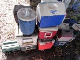 Assorted Coolers: Approximately 16