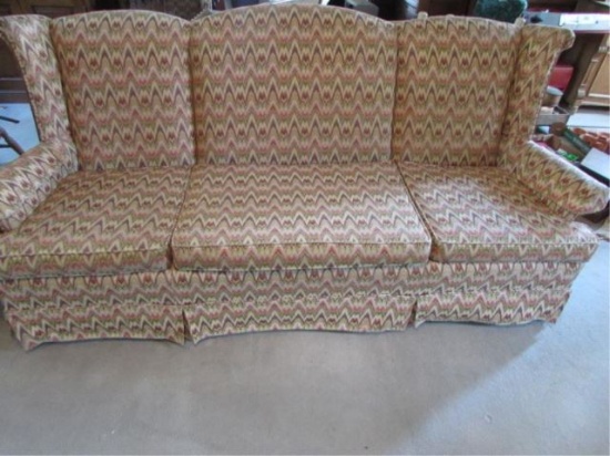 Upholstered Sofa 88" Long