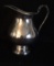 Silver Plate Footed Water Pitcher