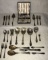 Assorted Silver Plate Flatware, etc.: