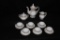 Seyei China Demitasse (Japan) Set:  Coffee Pot,