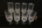 Set of (8) Cristal d'Arques (France) Lead Crystal