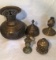 (4) Decorative Brass Items