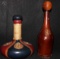 (2) Leather Covered Liquor Decanters (Italy)--10