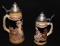 (2) Original King Beer Steins--11 3/8