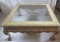 Coffee Table with Glass Insert Top--40