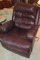 Faux Leather Recliner