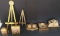 Assorted Italian Florentine Decorative Items: