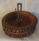 Vintage Rustic Ellwood Wooden Nut Bowl with