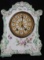 Antique Porcelain Mantle Clock--Waterbury Clock