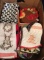 Assorted Kitchen Towels, Oven Mitts, Hot Pads