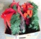 Box of (6) Christmas Wreaths