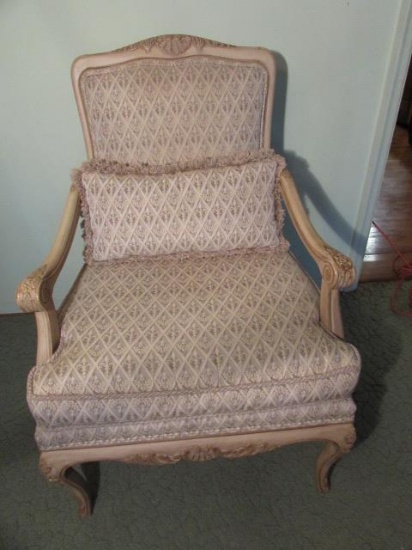 Wood & Upholstered Arm Chair--Century Furniture